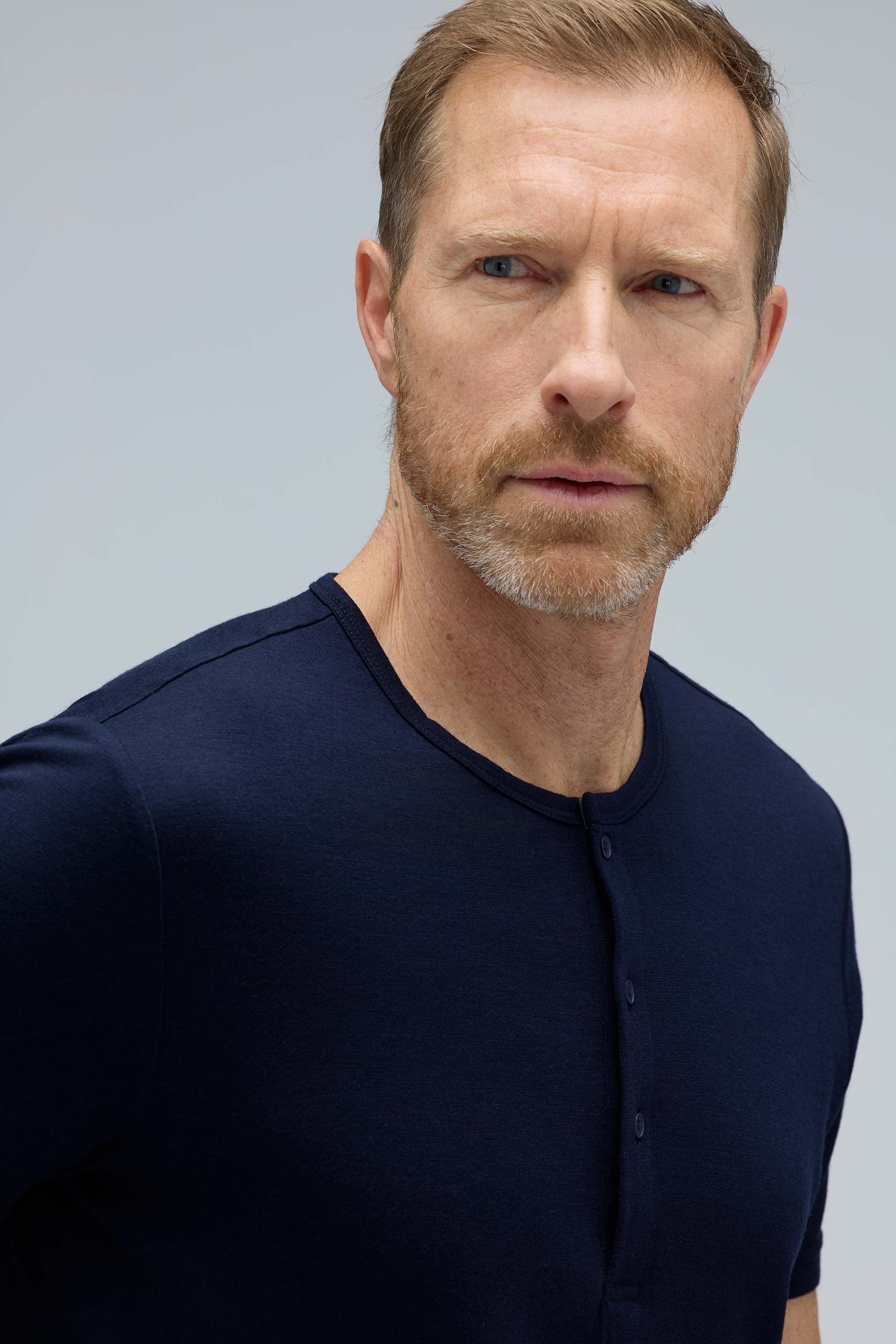 Men's Merino Short Sleeve Henley