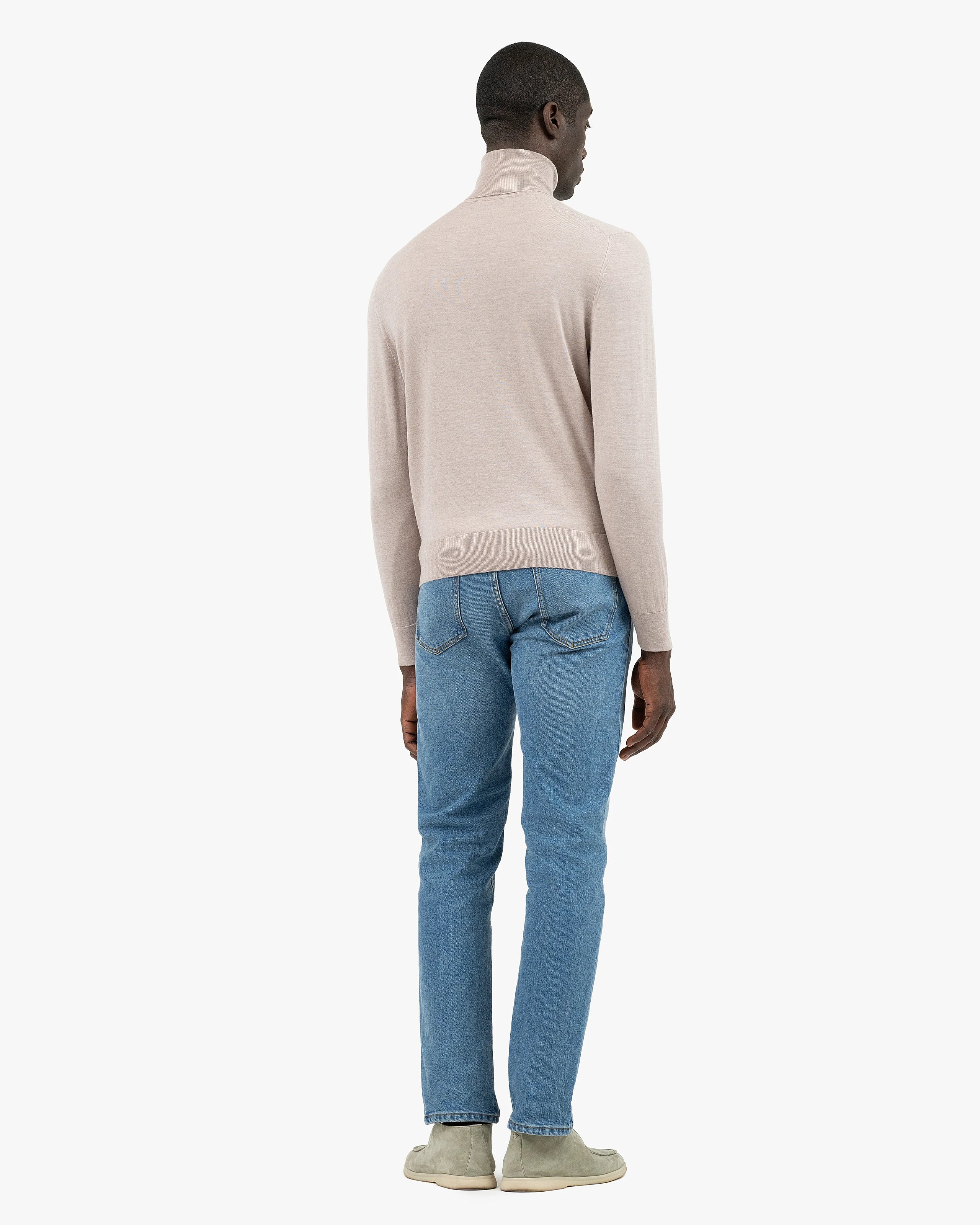 Men's Belmond Turtleneck Sweater - Beige