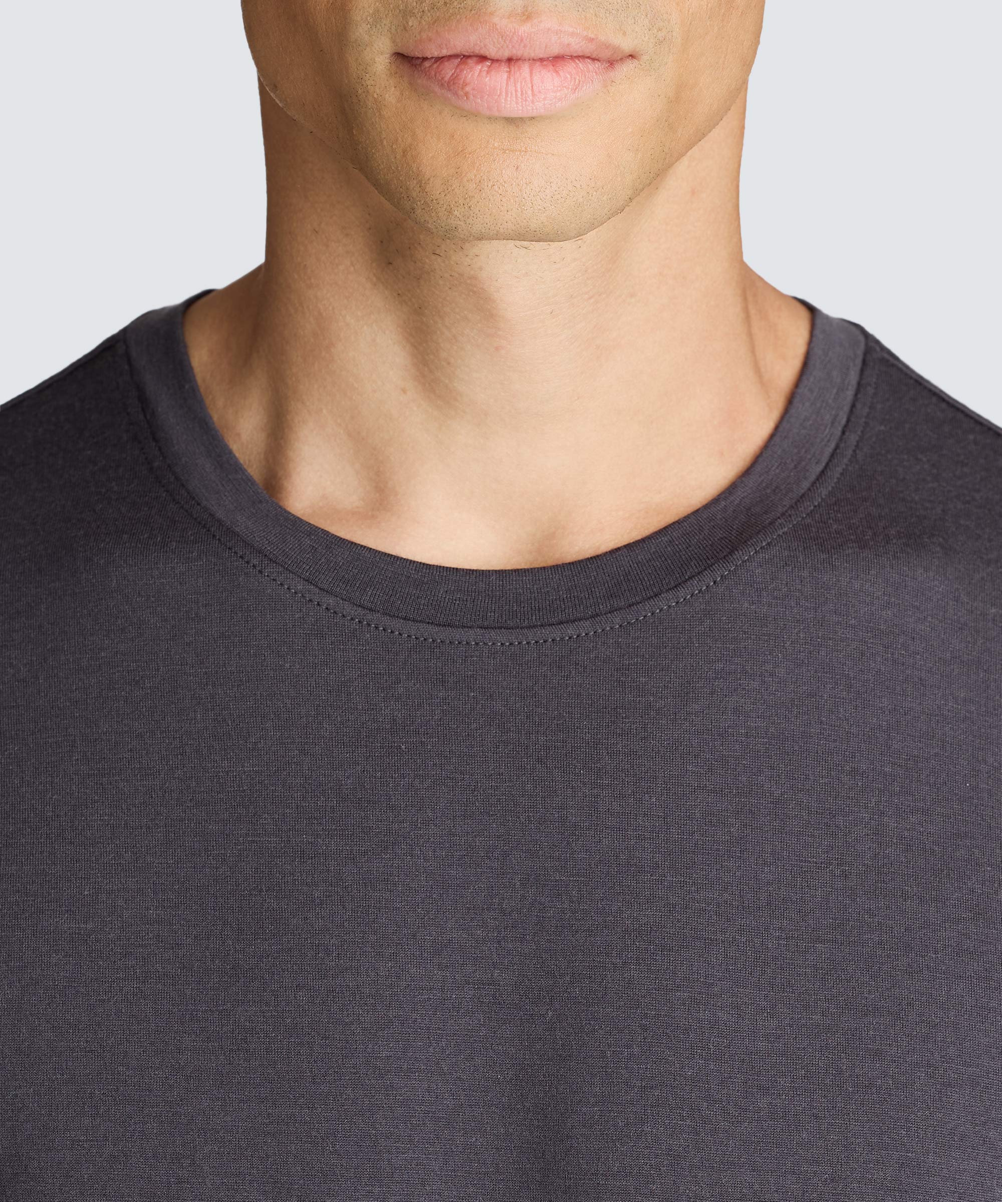 Men's Relaxed Merino Crew Neck T-Shirt