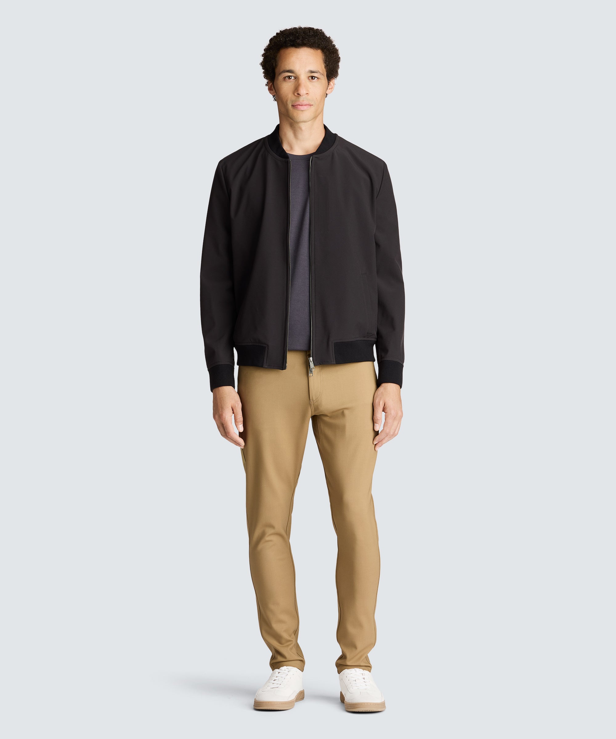 Men's Relaxed Merino Crew Neck T-Shirt